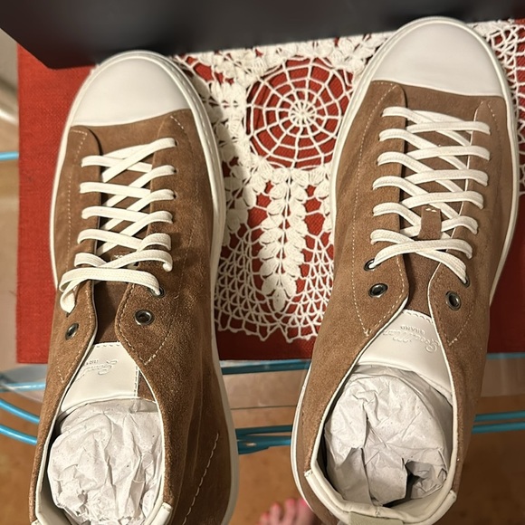 NWT Good Man Brand Legacy Hi Top. Italian leather and suede. Made in Italy - Picture 6 of 7